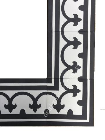 花磚 轉角收邊 ASB9051