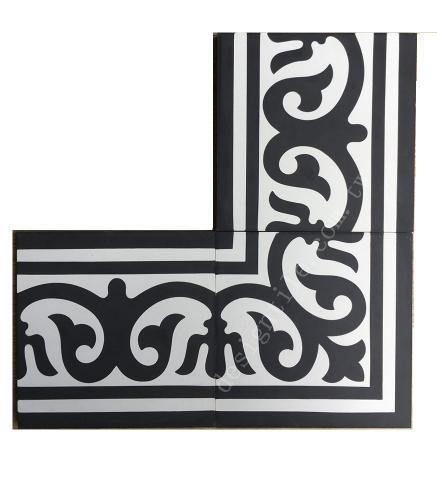 花磚 轉角收邊 ASB9071 示意圖